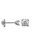 Foto de 05-2541B - PENDIENTES CIRCONITA GARRAS 3MM O.B. 18K