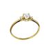 Foto de 05-3369S - SORTIJA CIRCONITA 4MM 18K**