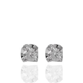 Foto de 05-2602B - PENDIENTES CIRCONITA 4.5MM O.B. 18K  