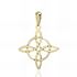 Foto de 05-4609 - COLGANTE NUDO DE BRUJA 18MM 18K 