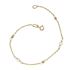 Foto de 10-31-7008 - PULSERA PERLAS-BOLAS 4.5-5MM 18CM 18K