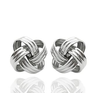 Foto de 39-0031 - *OFERTA* PENDIENTES PLATA NUDO 14MM