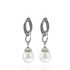 Foto de 43-4908 - *OFERTA* PENDIENTES PLATA PERLA CIRCONITA 23MM