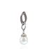 Foto de 43-4908 - *OFERTA* PENDIENTES PLATA PERLA CIRCONITA 23MM