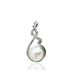 Foto de 43-3458 - *OFERTA* COLGANTE PLATA PERLA CIRCONITA 23MM