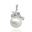 Foto de 22-110072 - *OFERTA* COLGANTE PLATA PERLA CIRCONITA 14MM