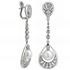 Foto de 38-3862B - PENDIENTES PERLA CIRCONITA 48MM O.B. 18K