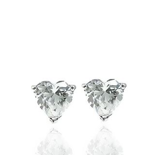 Foto de 25-0007 - PENDIENTES PLATA CORAZÓN 6MM