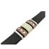 Foto de 00-BR-0723N - *OFERTA* PULSERA ACERO CUERO NEGRO 18MM