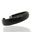 Foto de 00-BG-0624N - *OFERTA* BRAZALETE ACERO PIEL NEGRO 13MM