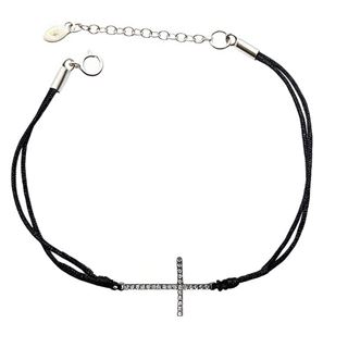 Foto de 25-02113 - *OFERTA* PULSERA PLATA CRUZ 20MM 17CM (ALARGADOR 3.5CM)