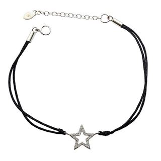 Foto de 25-5284 - *OFERTA* PULSERA PLATA ESTRELLA 14MM 17CM (ALARGADOR 3.5CM)
