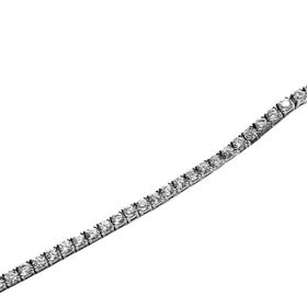Foto de 25-0080 - PULSERA PLATA RIVIERE CIRCONITA 3MM 17CM
