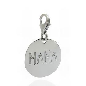 Foto de 35-794040 - COLGANTE PLATA 'MAMÁ' 17MM