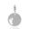 Foto de 35-870525 - COLGANTE PLATA HUELLA BEBÉ 17MM