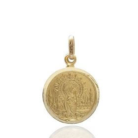 Foto de 10-00-0022-12 - MEDALLA VIRGEN DEL PILAR 12MM 18K