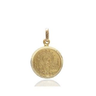 Foto de 10-00-0022-08 - MEDALLA VIRGEN DEL PILAR 8MM 18K