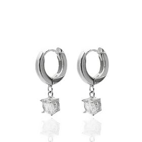 Foto de 25-5006 - CRIOLLAS PLATA 10MM CIRCONITA 4MM 16MM