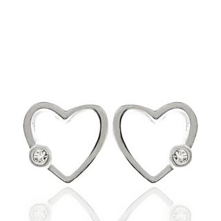Foto de 25-00752 - PENDIENTES PLATA CORAZÓN 7MM 
