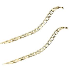 Foto de 04-264-60 - CADENA BARBADA MACIZA 3MMX60CM (8,15gr) 18K