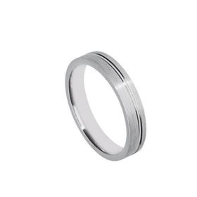 Foto de 10-939-053 - ALIANZA PLATA MATE FILO BRILLO 4MM
