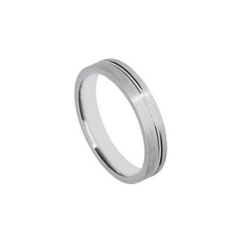 Foto de 10-939-053 - ALIANZA PLATA MATE FILO BRILLO 4MM