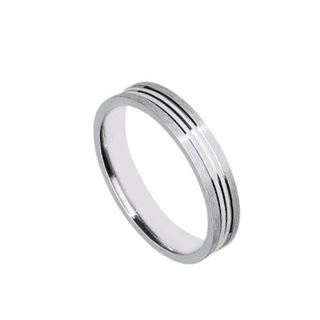 Foto de 10-939-097 - ALIANZA PLATA CONFORT MATE-BRILLO 4MM