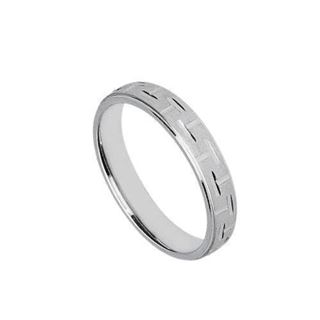 Foto de 10-939-099 - ALIANZA PLATA FACETADA 4MM