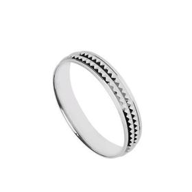 Foto de 10-939-153 - ALIANZA PLATA FACETADA 4MM