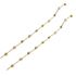 Foto de 28-3120-45 - GARGANTILLA BOLAS LAPIDADAS 2.5MM 45CM (3,94gr) 18K**