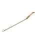 Foto de 9K10-00-7368 - PULSERA BEBÉ PLACA 2.40MM 14CM (PLACA 4X20MM) (ANILLA A 2CM) 9K**
