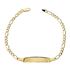 Foto de 45-053M - PULSERA PLACA 3X1 3MM 18.5CM (PLACA 7X25MM) (2,14gr) 18K 