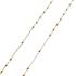 Foto de 28-4389 - GARGANTILLA ROSARIO BOLAS 4MM 50-9CM (4,02gr) 18K