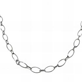 Foto de 08-AG68-80 - *OFERTA* CADENA PLATA 1X1 80CM