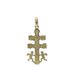 Foto de 88-CCV1 - CRUZ CARAVACA MEDIANA RELIEVE 16MM 18K