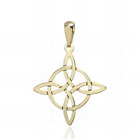 Foto de 88-6118 - COLGANTE NUDO DE BRUJA 18MM 18K 