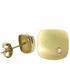 Foto de 10-611-039 - PENDIENTES CUADRADOS MATE CIRCONITA 10MM 18K