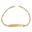 Foto de 9K88-002 - PULSERA PLACA CIRCONITA 2.7MM 17CM (PLACA 6X25MM) 9K** 