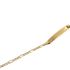 Foto de 9K88-008 - PULSERA PLACA 3X1 2.6MM 17CM (PLACA 6X25MM) (1,29gr) 9K**