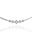 Foto de 14-2401B - GARGANTILLA OMEGA CIRCONITA (MOTIVO 8X30MM) 42CM O.B. 18K