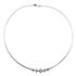 Foto de 14-2401B - GARGANTILLA OMEGA CIRCONITA (MOTIVO 8X30MM) 42CM O.B. 18K