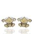 Foto de 41-385 - PENDIENTES NENA BICOLOR 6MM 18K