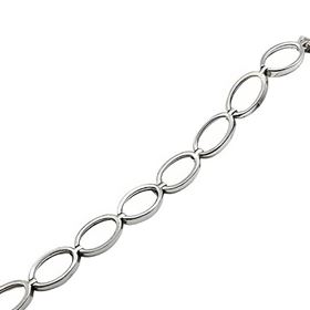 Foto de 38-80000PU - PULSERA PLATA 5MM MATE-BRILLO 18.5CM