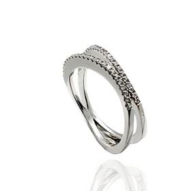 Foto de 25-0384S - SORTIJA PLATA CIRCONITA 6MM