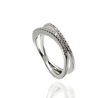 Foto de 25-0384S - SORTIJA PLATA CIRCONITA 6MM