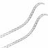 Foto de 04-714B-60 - CADENA BARBADA HUECA 2.8MMX60CM O.B. (5,24gr) 18K**