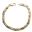 Foto de 04-708 - PULSERA ITALIANA BICOLOR 6MM 21CM (15,84gr) 18K**