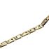 Foto de 04-708 - PULSERA ITALIANA BICOLOR 6MM 21CM (15,84gr) 18K**