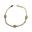 Foto de 13-6781PU - PULSERA 3 MOTIVOS CIRCONITA 6MM 16CM (3,14gr) 18K