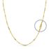 Foto de 04-SING17X40 - CADENA SINGAPUR CALIBRE 17 1.2MMX40CM (0,98gr) 18K